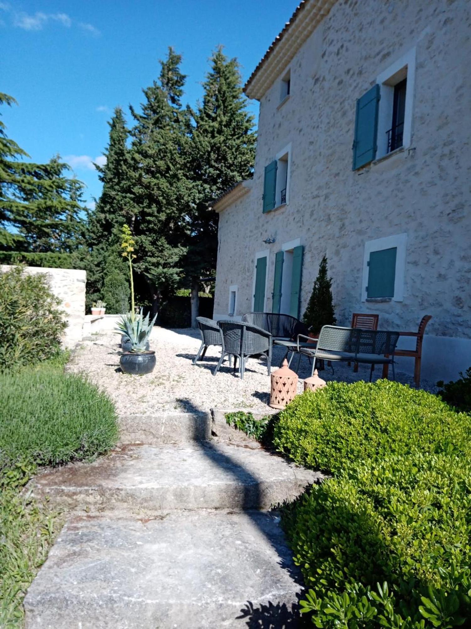 Mas De "La Garcine" Villa Mazan Eksteriør bilde