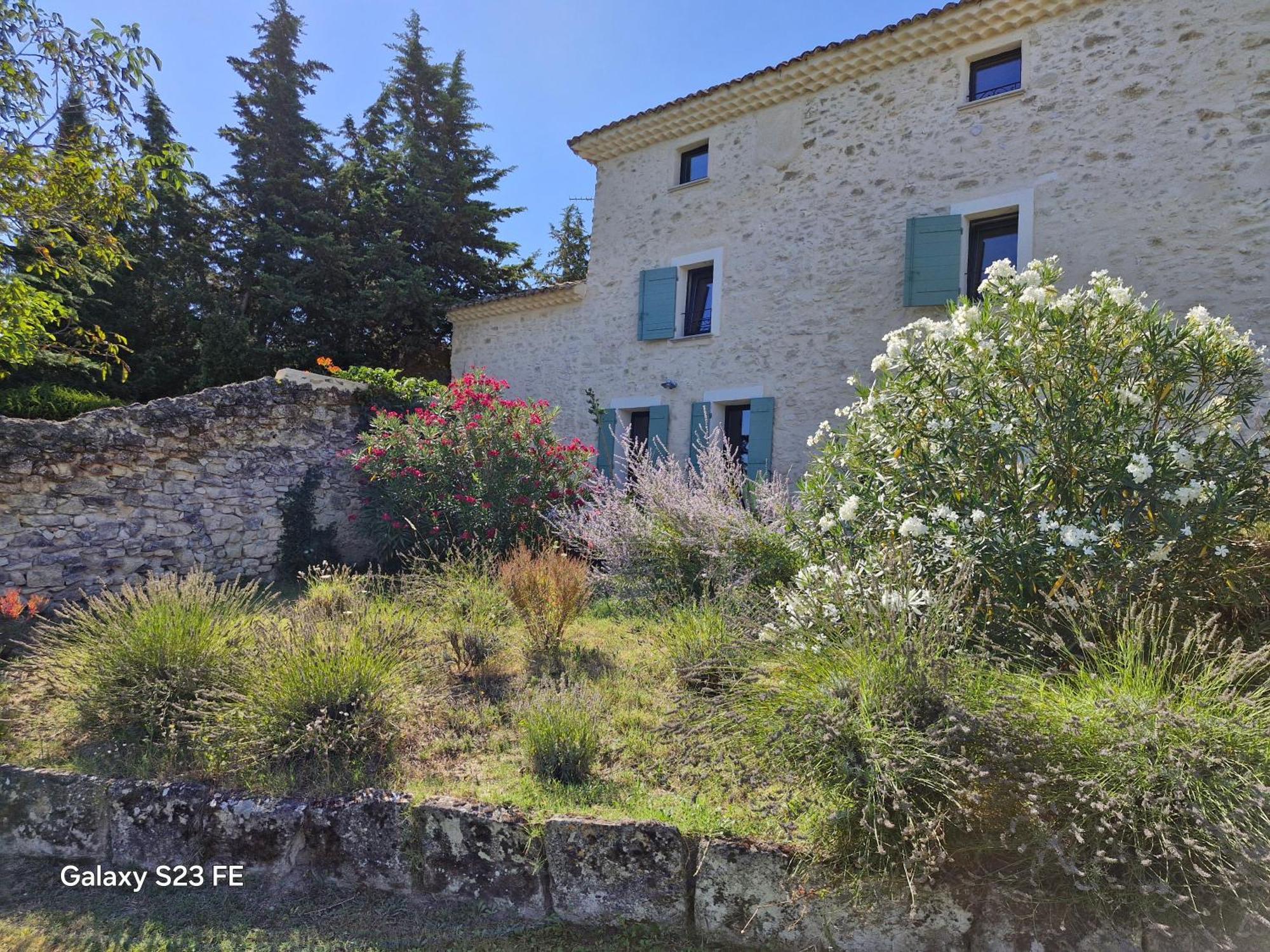 Mas De "La Garcine" Villa Mazan Eksteriør bilde