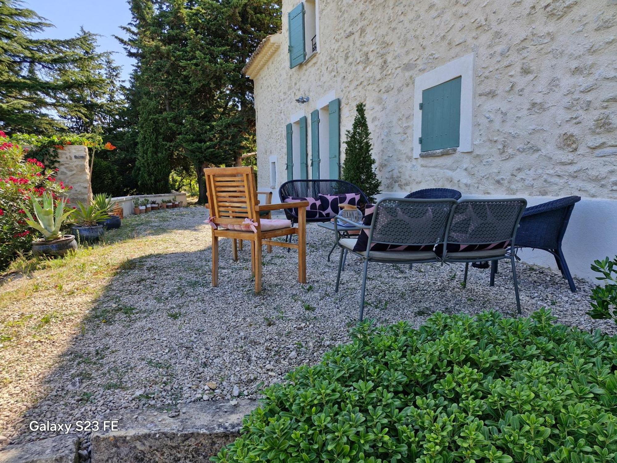 Mas De "La Garcine" Villa Mazan Eksteriør bilde